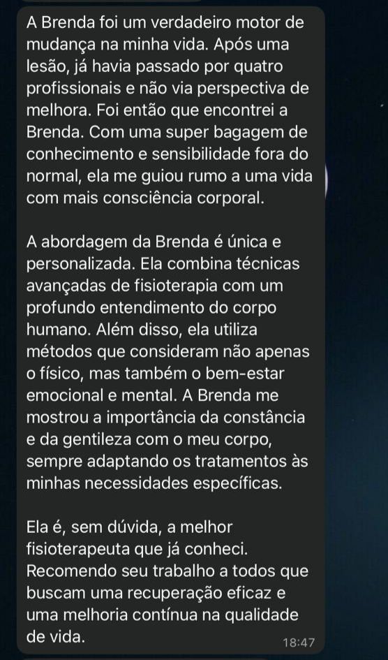 Depoimento da aluna 2