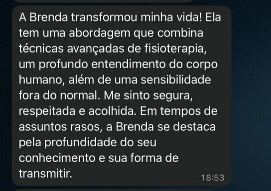 Depoimento da aluna 3
