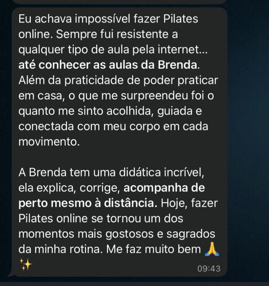 Depoimento da aluna 4